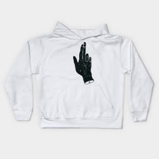 pow pow Palmistry Kids Hoodie